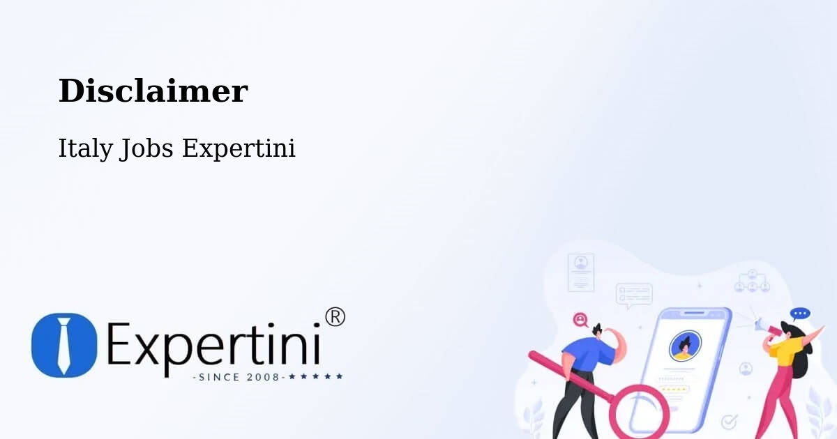 Disclaimer – Credera - Italy Jobs Expertini